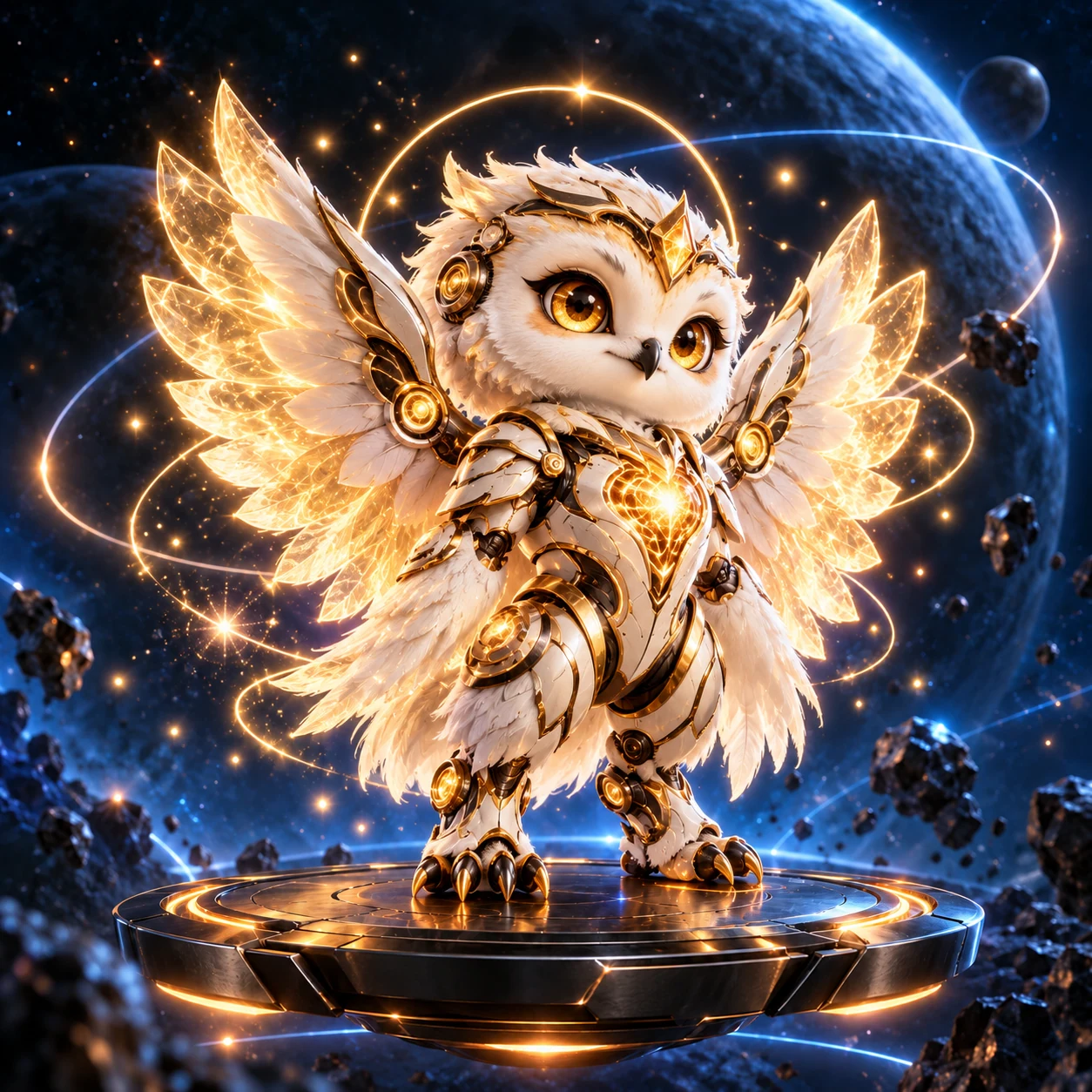 Lumen, the light owl